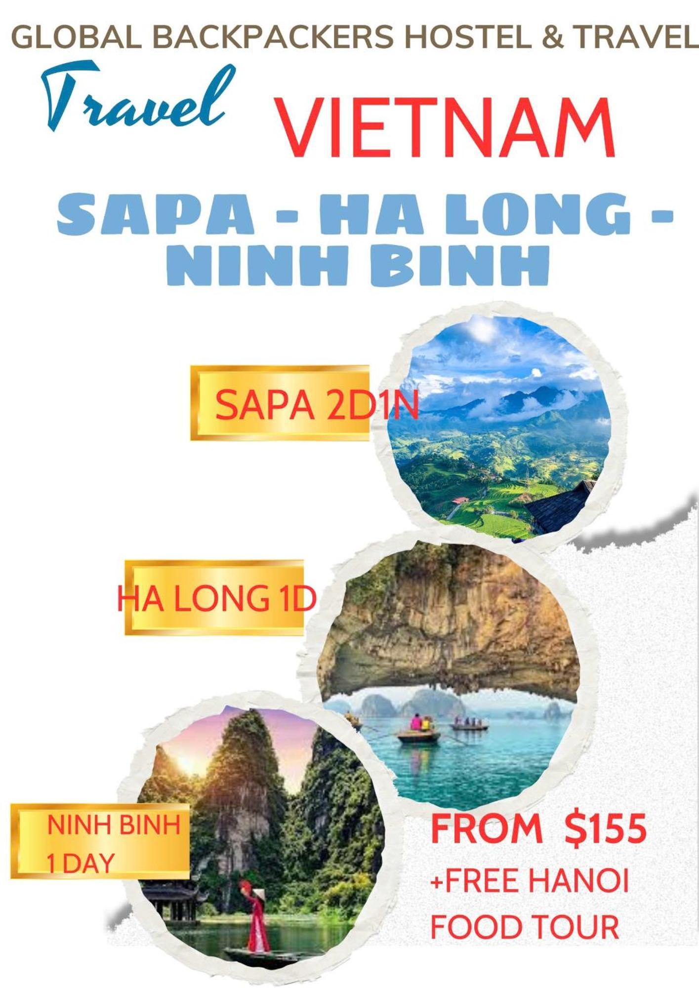 Global Hanoi Backpackers Eksteriør billede